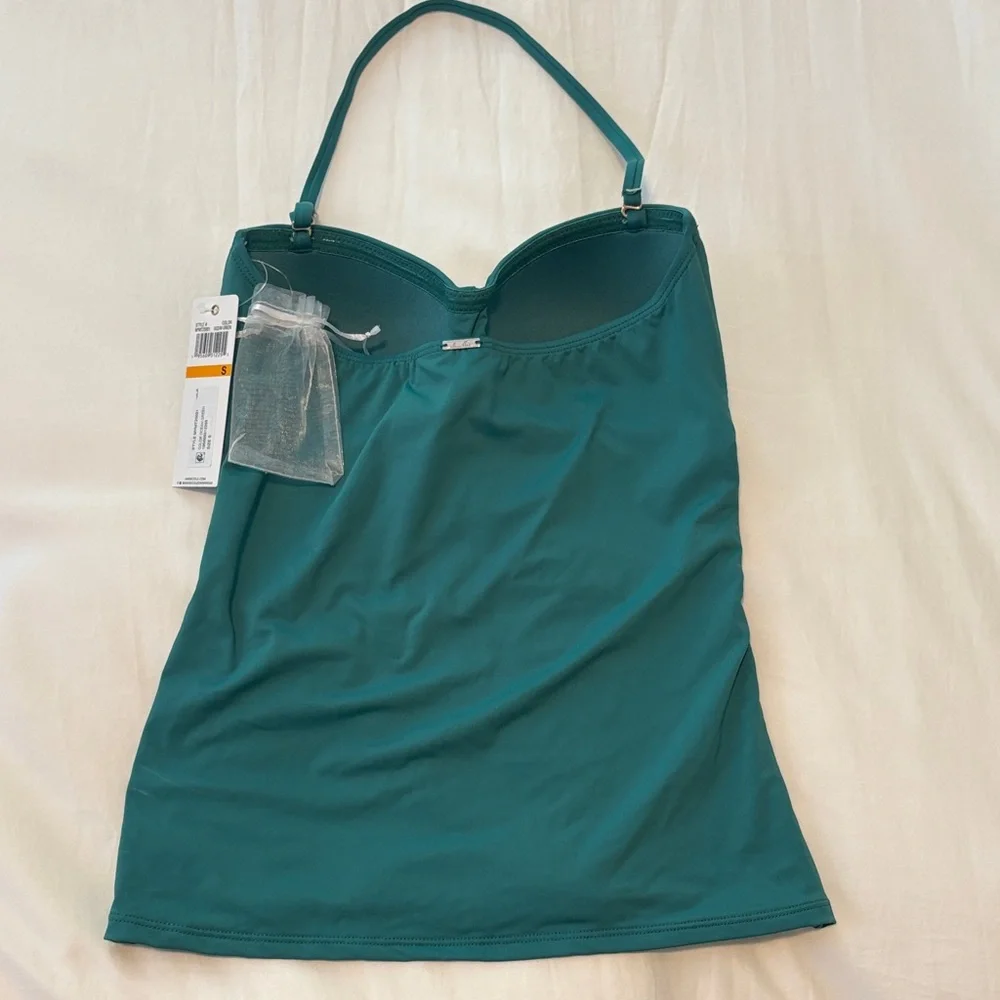 Anne Cole Twist Front Bandeaukini Swim Top
